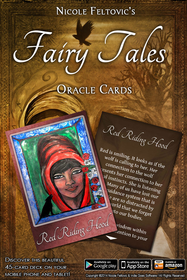 Fairy Tales Oracle Cards app released!