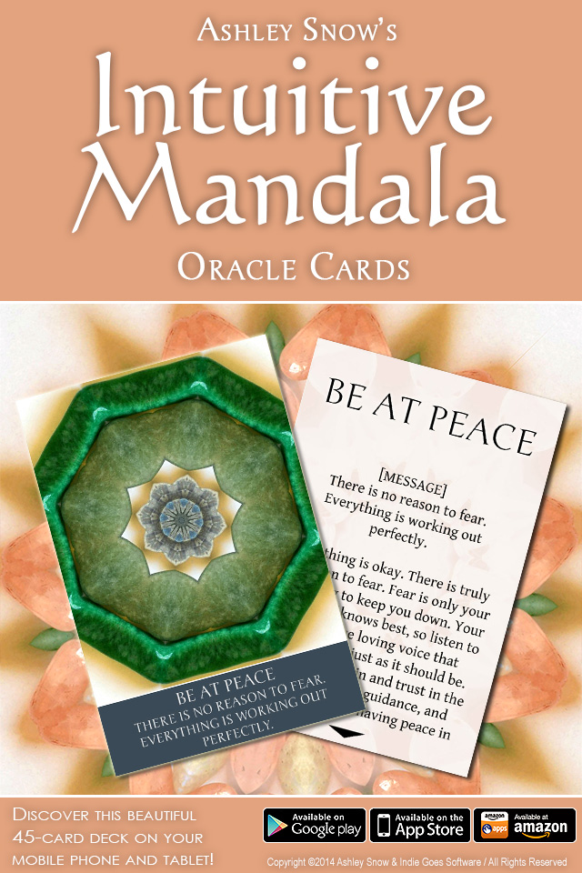 Intuitive Mandala Oracle Cards released!