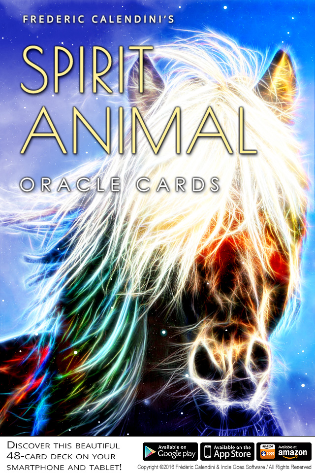 Spirit Animal Oracle Cards app now available on Android, iOS and Amazon!