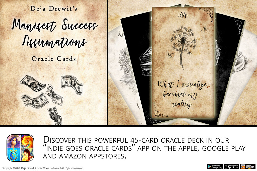 Manifest Success Affirmations Cards deck now available!