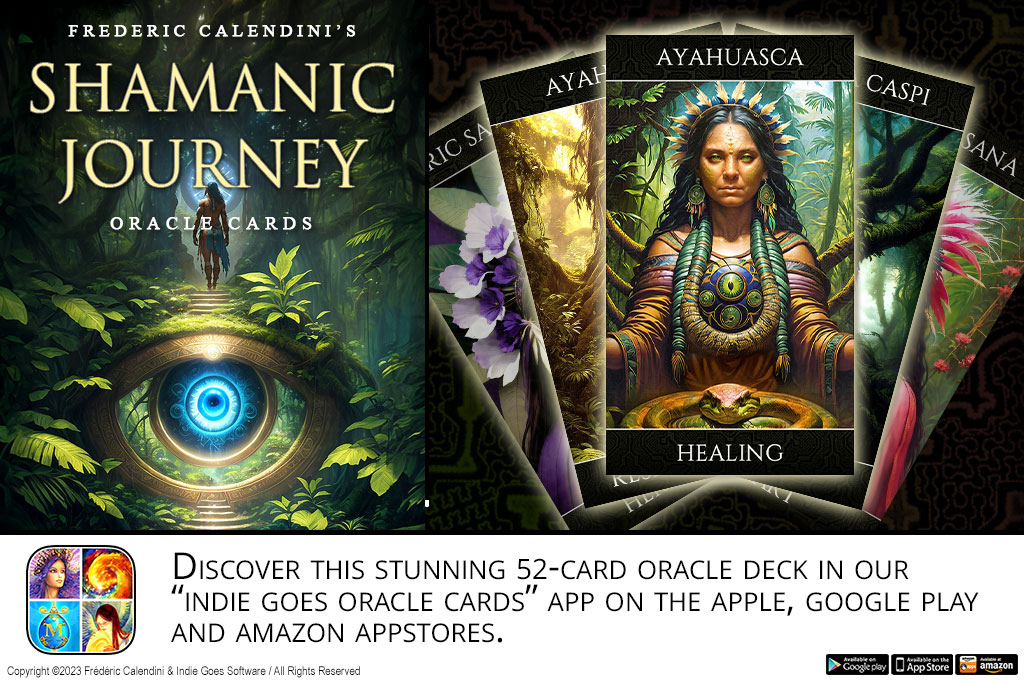 Shamanic Journey Oracle Cards deck now available!